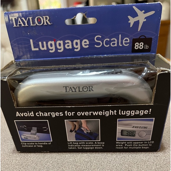 Taylor Other New In Box Taylor Luggage Scale Poshmark